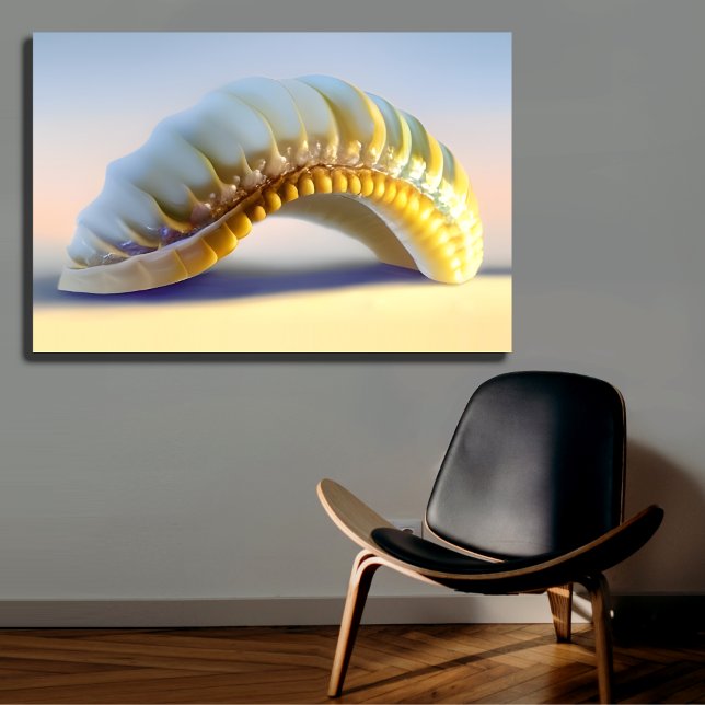 Impresión En Metal Moderna tela de conchas marinas inspirada en el oc (Subido por el creador)