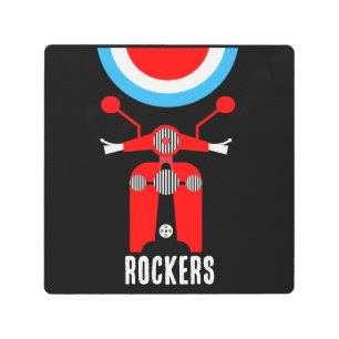 Impresión En Metal Modos británicos 1964