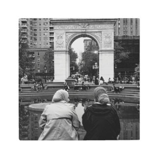 Impresión En Metal Momento positivo: Parque Washington Square