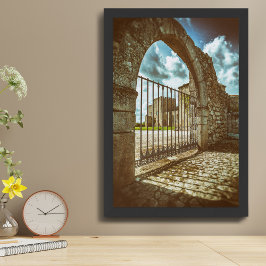 Impresión En Metal Monasterio Flor da Rosa. Portalegre, Portugal.