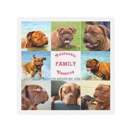 Impresión En Metal Monograma de la familia de imágenes ✨ Personalizad