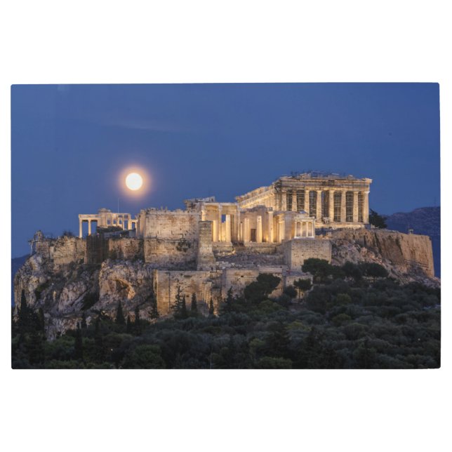 Impresión En Metal Monumentos | El Partenón Atenas, Grecia (Anverso)