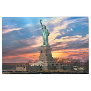 Impresión En Metal Monumentos   Estatua de la Libertad