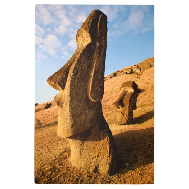 Impresión En Metal Monumentos | Isla de Pascua (Anverso)