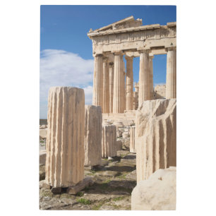 Impresión En Metal Monumentos   Partenón Acrópolis Atenas Grecia
