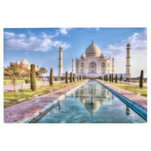 Impresión En Metal Monumentos   Taj Mahal Sunrise