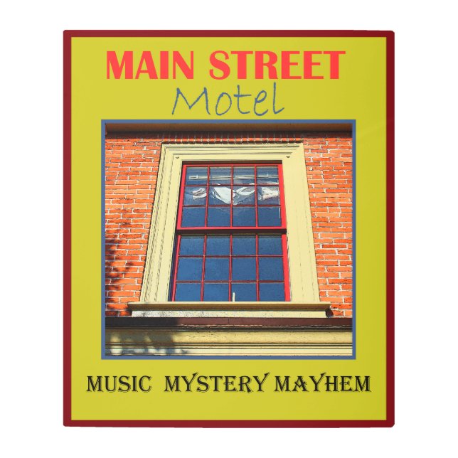 Impresión En Metal Motel Main Street (Anverso)