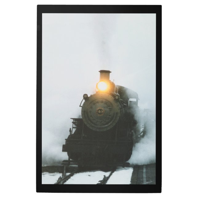 Impresión En Metal Motor de vapor (Anverso)