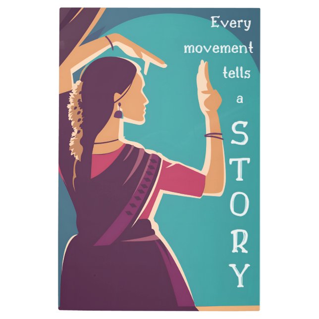 Impresión En Metal Mudra (Anverso)