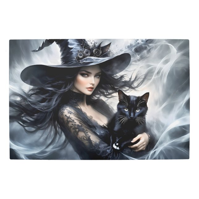 Impresión En Metal Mujer Bruja 8 (Anverso)