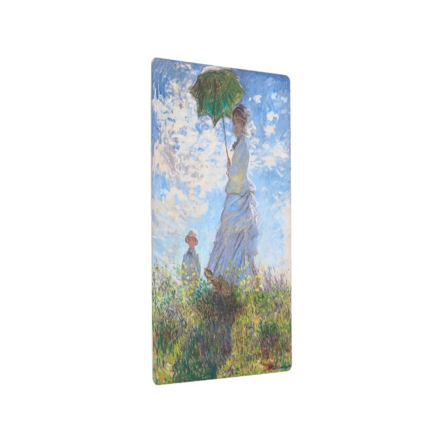 Impresión En Metal Mujer con parasol | Monet | (3/4)