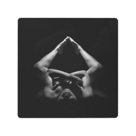 Impresión En Metal Mujer hermosa