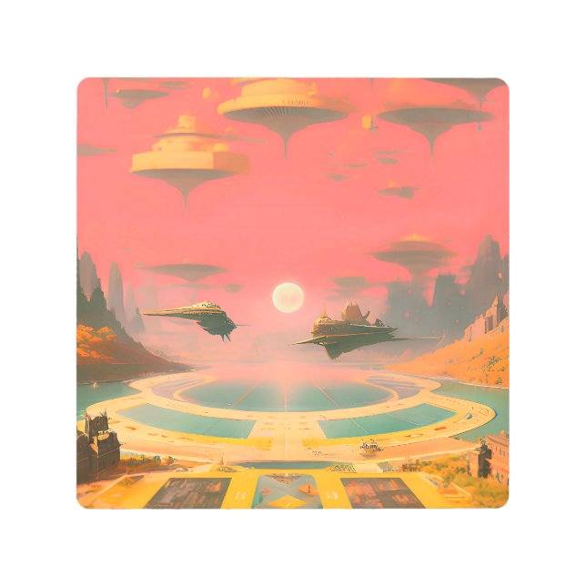 Impresión En Metal Mundo de sueños (Anverso)