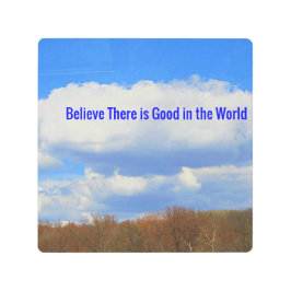 Impresión En Metal Mundo del bien