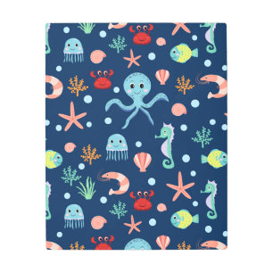 Impresión En Metal Mundo del Mar