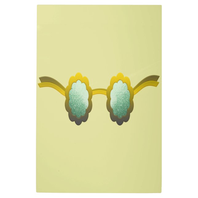 Impresión En Metal My Polarized Glasses are Ready (Anverso)