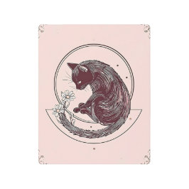 Impresión En Metal Mystical Cat Metal Print