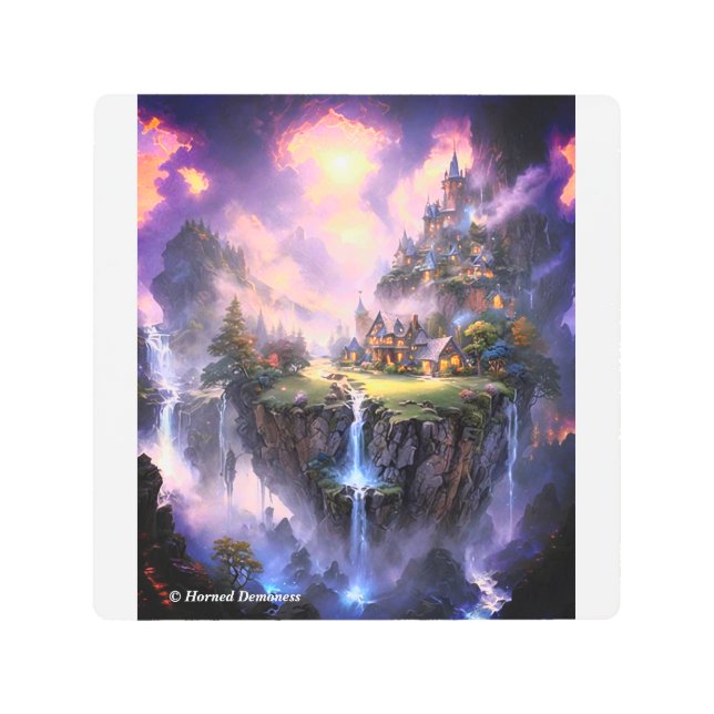 Impresión En Metal Mythic Land (Anverso)