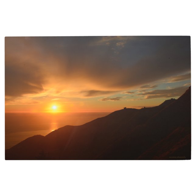 Impresión En Metal Nacimento-Fergusson Sunset (Anverso)