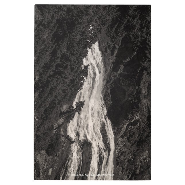 Impresión En Metal Narada Falls, WA (Anverso)