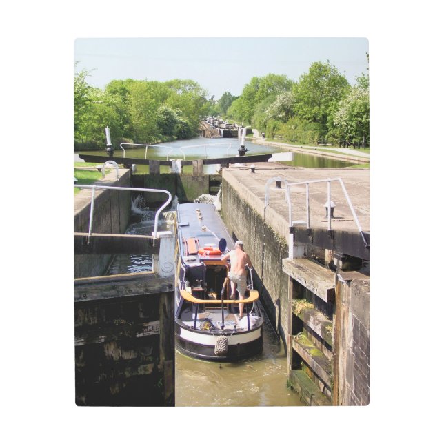 IMPRESIÓN EN METAL NARROWBOATS (Anverso)