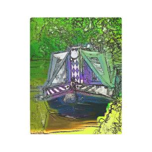 IMPRESIÓN EN METAL NARROWBOATS