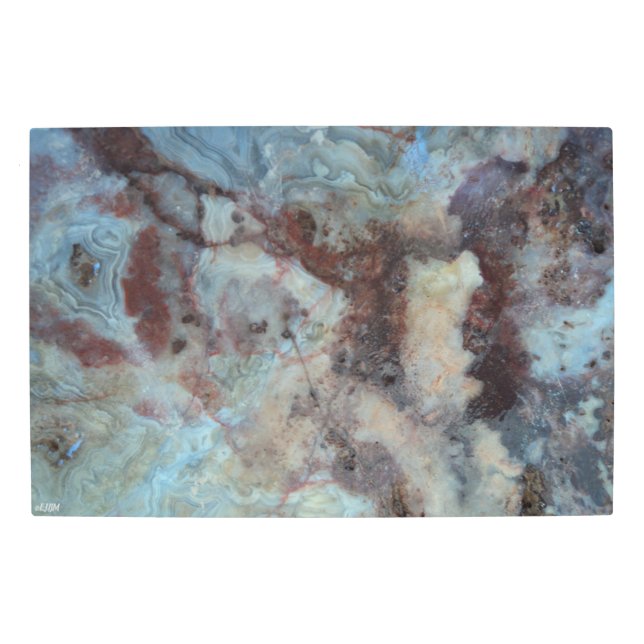 Impresión En Metal Natural Rock Patterns Metal Wall Art (Anverso)