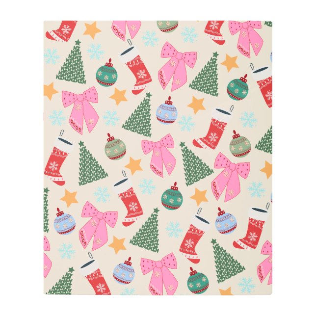 Impresión En Metal Navidades inteligentes (Anverso)