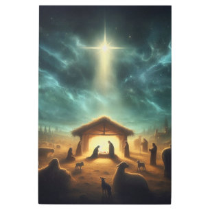 Impresión En Metal Navidades/Natividad/Jesús