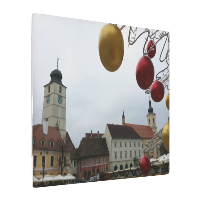 Impresión En Metal Navidades silenciosos (Angulado)