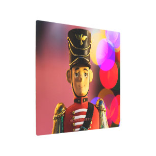 Impresión En Metal Navidades soldado de juguete figurine SlipperyJoe 