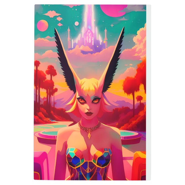 Impresión En Metal Neena, Belle de los Pixies Caníbales (Anverso)