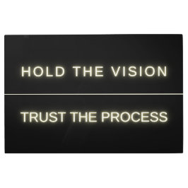 Impresión En Metal Neon Motivation Wall Art - Cita Inspiradora