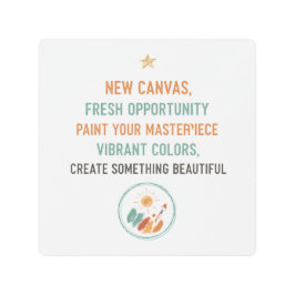 Impresión En Metal New Canvas Sunrise