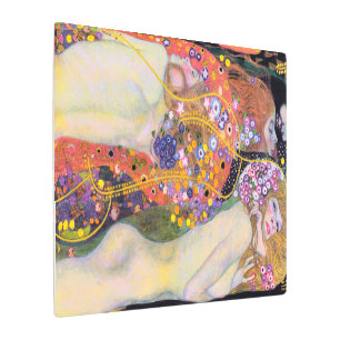 Impresión En Metal Ninfas de agua 2   Gustav Klimt
