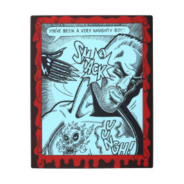 Impresión En Metal Niño travieso