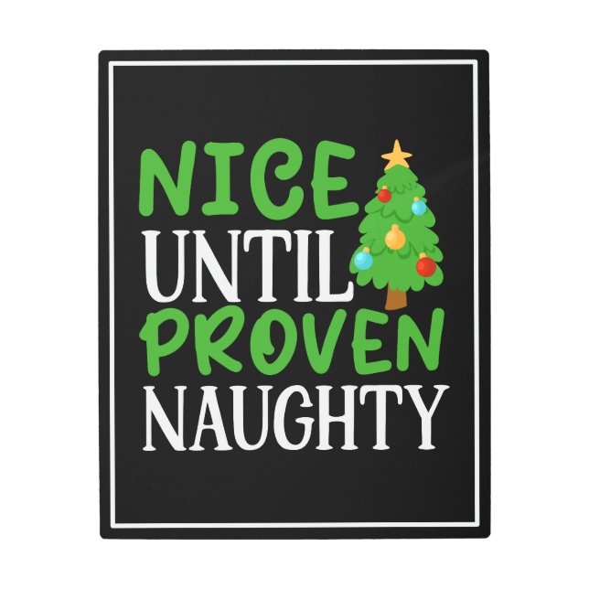 Impresión En Metal Niza hasta probada traviesa (Anverso)