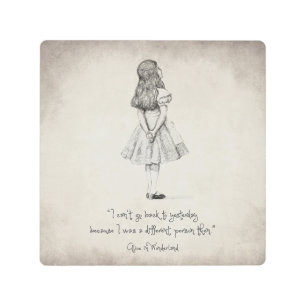 Impresión En Metal No puedo volver citar ayer