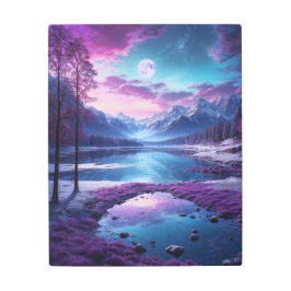 Impresión En Metal Noche de la luna