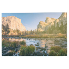 Impresión En Metal Noche en el valle de Yosemite