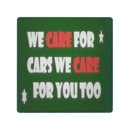 Impresión En Metal Nos Preocupamos De Los Coches