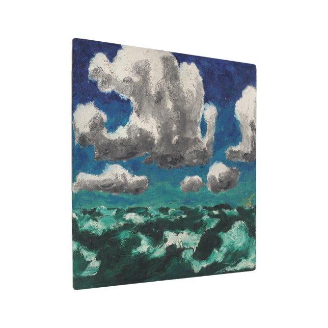 Impresión En Metal Nubes de verano | Emil Nolde | (Angulado)