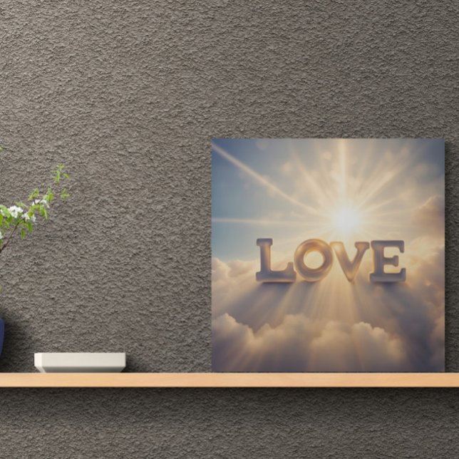 Impresión En Metal Nuestro amor es el cielo enviado (Subido por el creador)