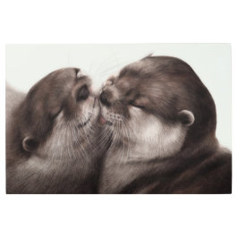 Impresión En Metal Nutriciones pintadas a mano - Momento tenso de Art