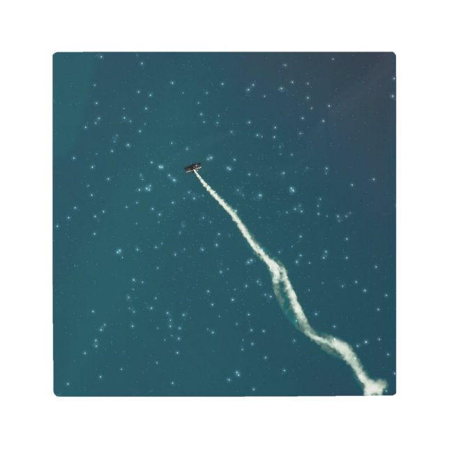 Impresión En Metal Objetivo hacia las estrellas (Anverso)
