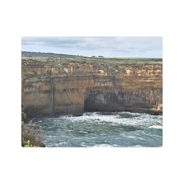 Impresión En Metal Ocean Carved Wonders (Anverso)