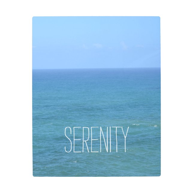 Impresión En Metal Ocean Kauai Hawaii (Anverso)