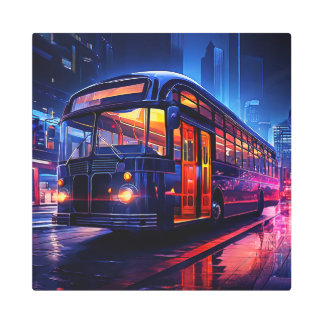 Impresión En Metal OCTURIA 16X16 pulgadas cuadrado muro Metalizado ar