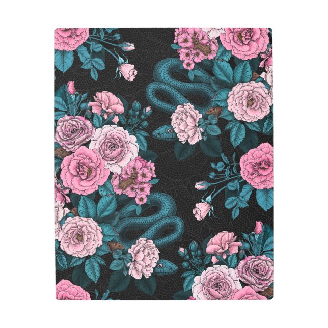 Impresión En Metal Ocultos en los rosas 2 (Anverso)