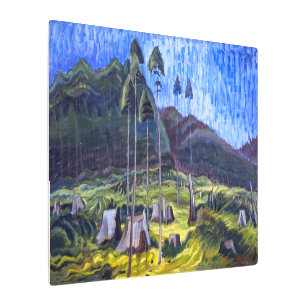 Impresión En Metal Odds and Ends   Emily Carr  